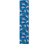 Cartoon Shark Pattern Print Table Runner