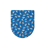 Cartoon Shark Pattern Print Toilet Lid Cover