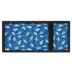 Cartoon Shark Pattern Print Trifold Wallet