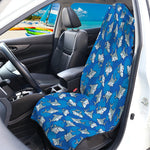 Cartoon Shark Pattern Print Waterproof Car Seat Cover