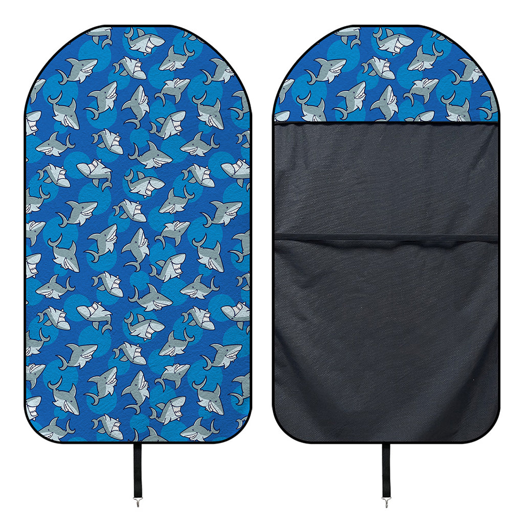 Cartoon Shark Pattern Print Waterproof Car Seat Cover