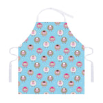 Cartoon Sheep Pattern Print Adjustable Apron