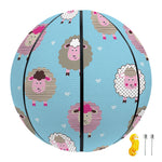 Cartoon Sheep Pattern Print Basketball