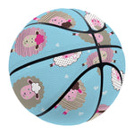 Cartoon Sheep Pattern Print Basketball