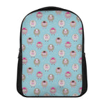 Cartoon Sheep Pattern Print Casual Backpack