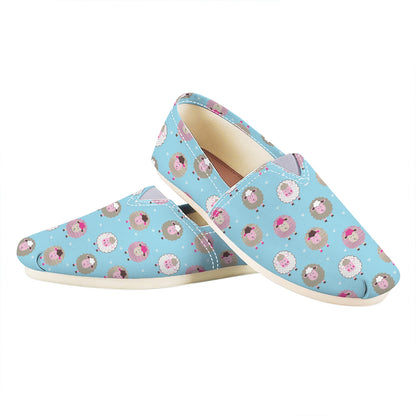 Cartoon Sheep Pattern Print Casual Shoes