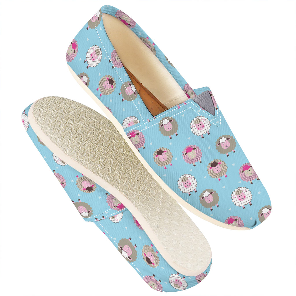 Cartoon Sheep Pattern Print Casual Shoes