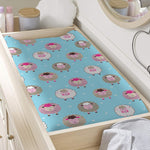 Cartoon Sheep Pattern Print Changing Pad Cover