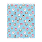 Cartoon Sheep Pattern Print Curtain