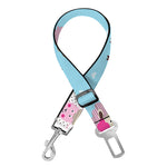 Cartoon Sheep Pattern Print Dog Seat Belt