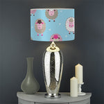 Cartoon Sheep Pattern Print Drum Lamp Shade
