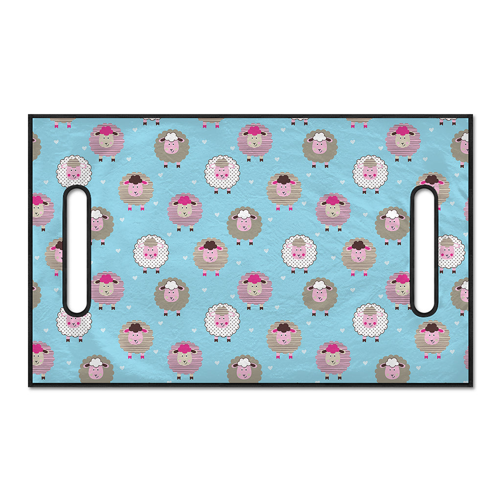 Cartoon Sheep Pattern Print Golf Cart Seat Cover
