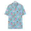 Cartoon Sheep Pattern Print Hawaiian Shirt