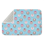 Cartoon Sheep Pattern Print Indoor Door Mat