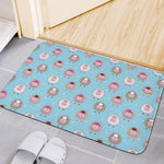 Cartoon Sheep Pattern Print Indoor Door Mat