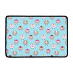 Cartoon Sheep Pattern Print Kitchen Mat