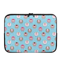 Cartoon Sheep Pattern Print Laptop Sleeve