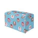 Cartoon Sheep Pattern Print Leather Tissue Box Cover