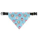 Cartoon Sheep Pattern Print Over The Collar Dog Bandana