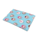 Cartoon Sheep Pattern Print Pet Cooling Mat Cover
