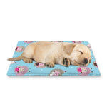 Cartoon Sheep Pattern Print Pet Cooling Mat Cover