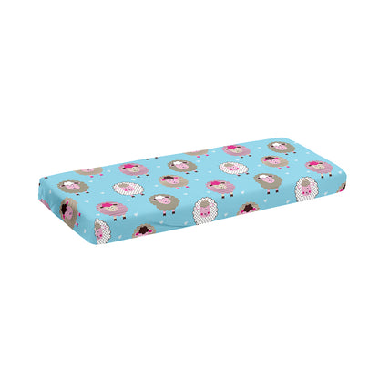 Cartoon Sheep Pattern Print Piano Keyboard Cover