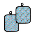 Cartoon Sheep Pattern Print Pot Holders