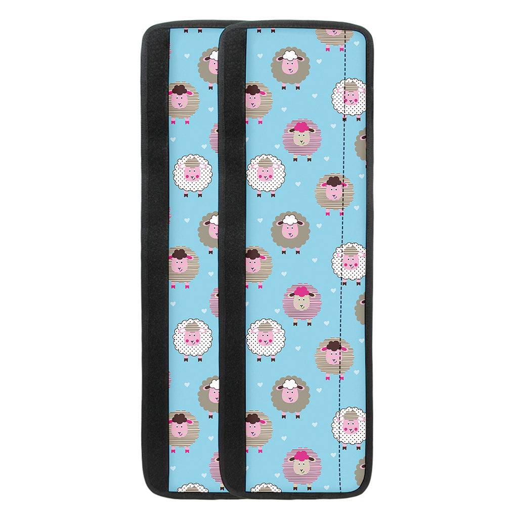Cartoon Sheep Pattern Print Refrigerator Handle Covers