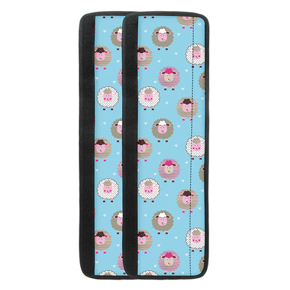 Cartoon Sheep Pattern Print Refrigerator Handle Covers