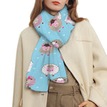 Cartoon Sheep Pattern Print Scarf