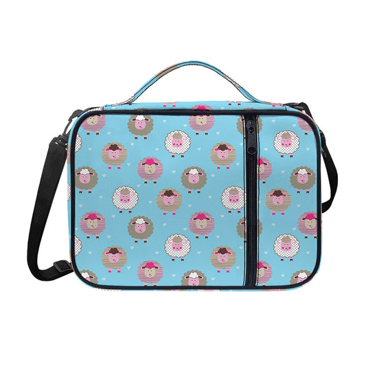 Cartoon Sheep Pattern Print Shoulder Strap Bible Bag