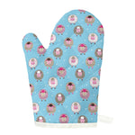 Cartoon Sheep Pattern Print Single Oven Mitt