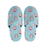 Cartoon Sheep Pattern Print Slippers