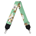 Cartoon Shih Tzu Pattern Print Bag Strap