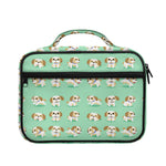 Cartoon Shih Tzu Pattern Print Briefcase Bible Bag