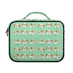 Cartoon Shih Tzu Pattern Print Briefcase Bible Bag