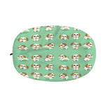 Cartoon Shih Tzu Pattern Print Car Side Mirror Covers