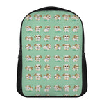 Cartoon Shih Tzu Pattern Print Casual Backpack