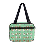 Cartoon Shih Tzu Pattern Print Double Strap Bible Bag