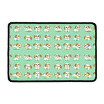 Cartoon Shih Tzu Pattern Print Kitchen Mat