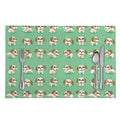Cartoon Shih Tzu Pattern Print Placemat