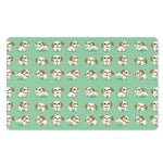 Cartoon Shih Tzu Pattern Print Polyester Doormat