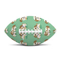 Cartoon Shih Tzu Pattern Print Rugby Ball