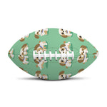 Cartoon Shih Tzu Pattern Print Rugby Ball