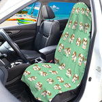 Cartoon Shih Tzu Pattern Print Waterproof Car Seat Cover