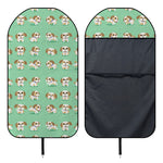 Cartoon Shih Tzu Pattern Print Waterproof Car Seat Cover