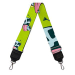Cartoon Smiley Cow Pattern Print Bag Strap