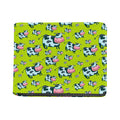 Cartoon Smiley Cow Pattern Print Bifold Wallet