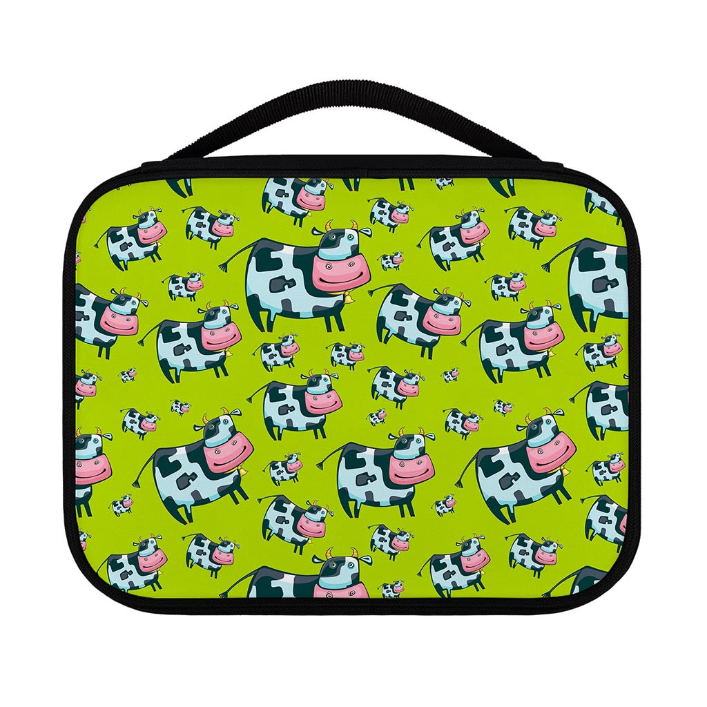 Cartoon Smiley Cow Pattern Print Classic Bible Case