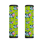 Cartoon Smiley Cow Pattern Print Handle Covers